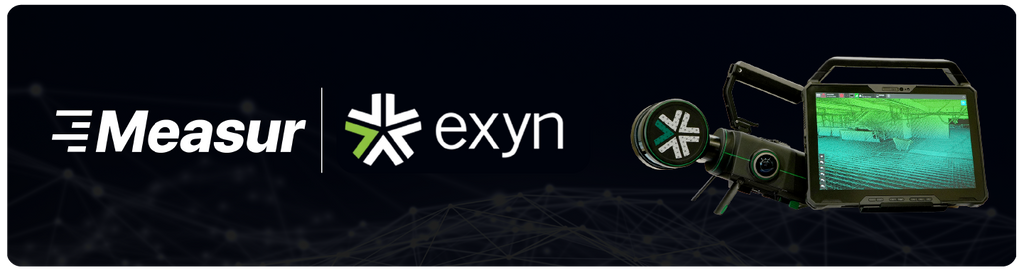 Measur Announces Strategic Partnership with Exyn: Introducing Nexys, 3D SLAM LiDAR Solution